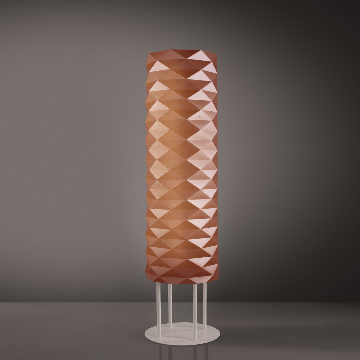Stehleuchte Mt Copper Base aus Metall Cm. 27 x 155h