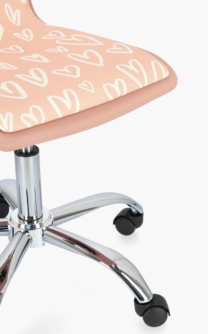 Sedia Büro für Stahldraht Young Hearts cm 42,5 x 40 x 87