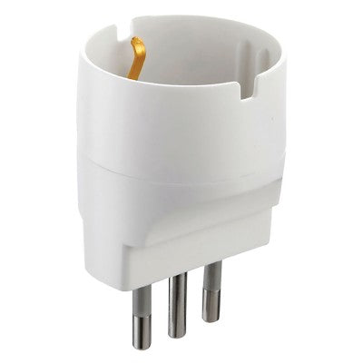 Einzelner 2P T 16A Steckeradapter