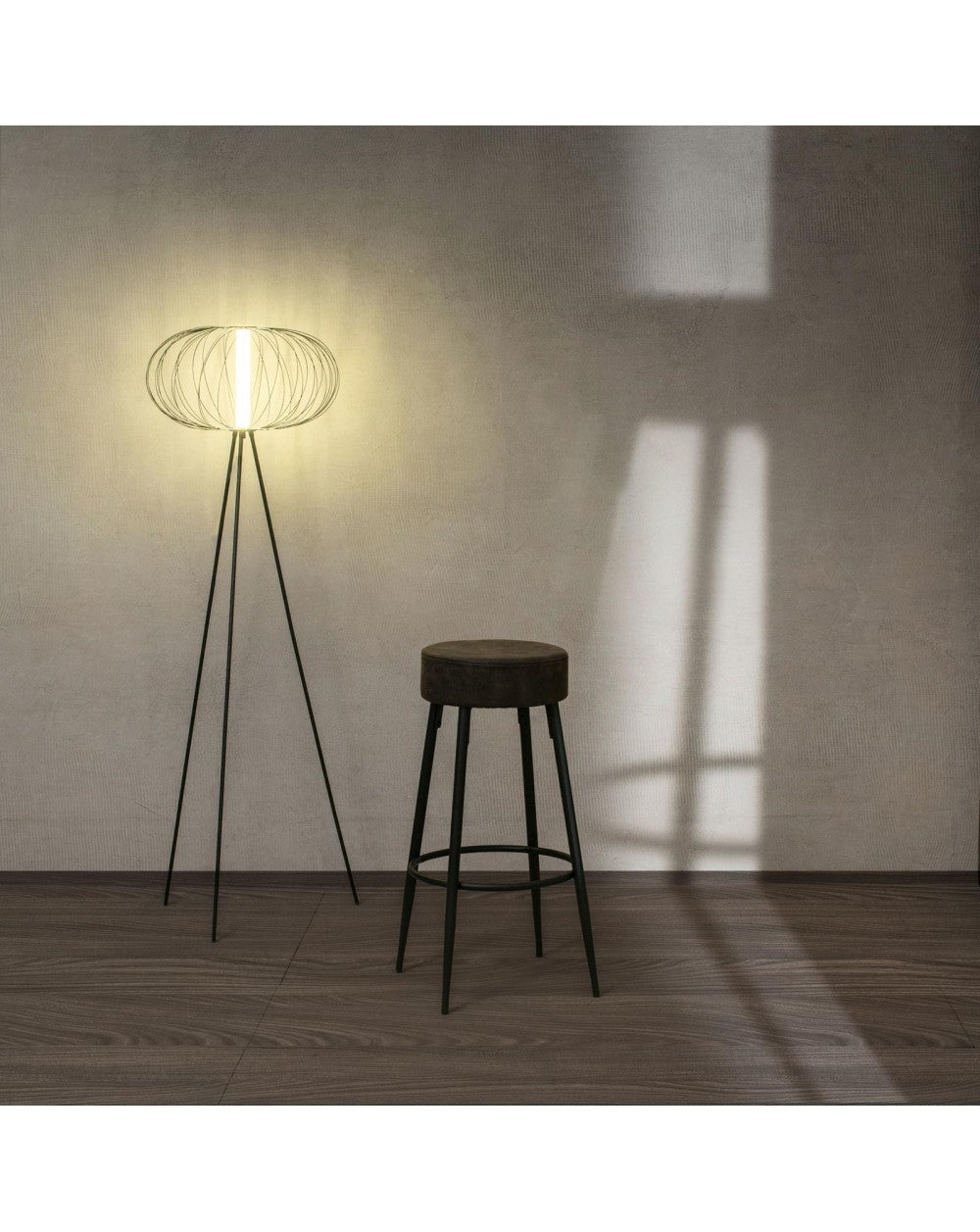 2x Microfaser Hocker, Greg