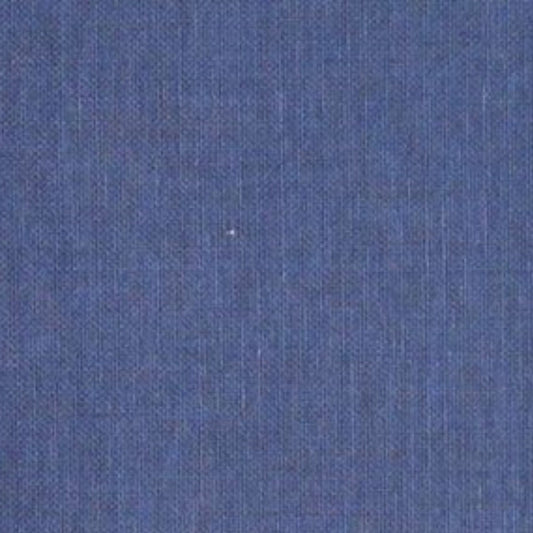 Blauer Stuhlbezug mit Faserkanten