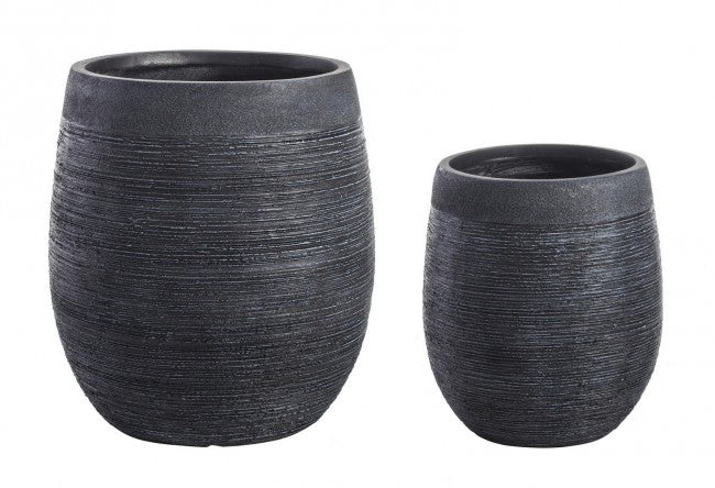 Set2 P.Vase Graffiti Bomb Schwarz