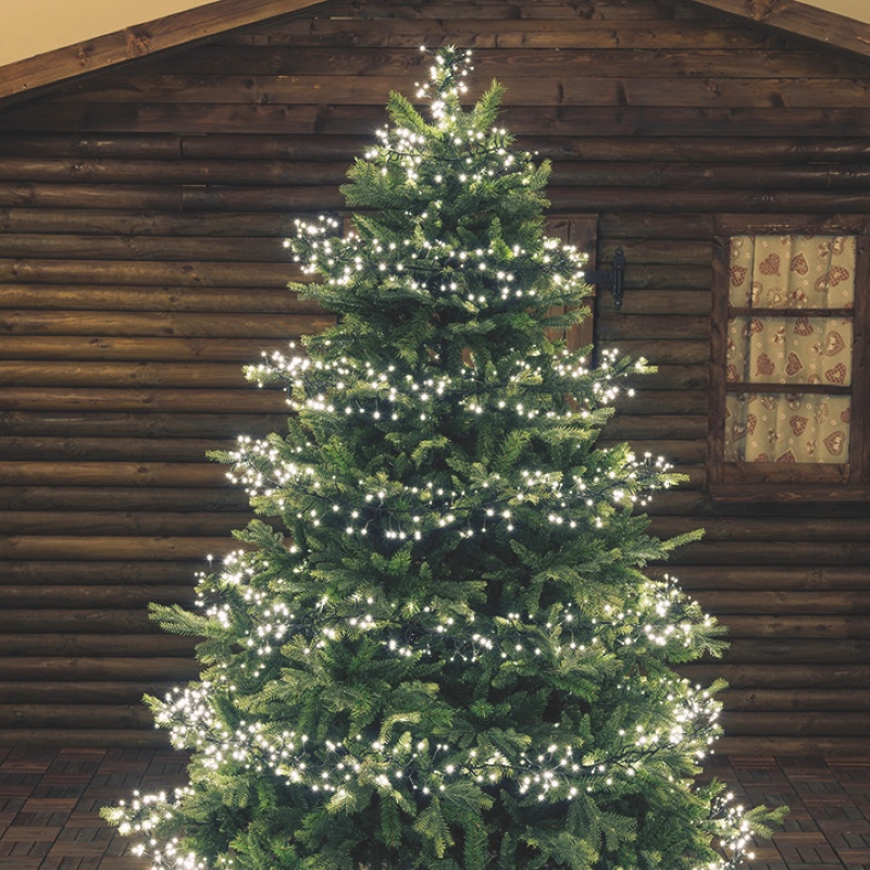 Warmweiße LED-Kette 1100 MiniLED 11,5m