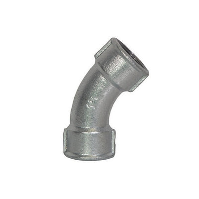 Long-Kurve 45 ° 4 "