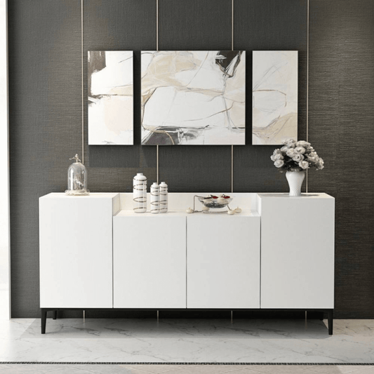 Madia Ellaria 4 ante weiß 160x42x75h