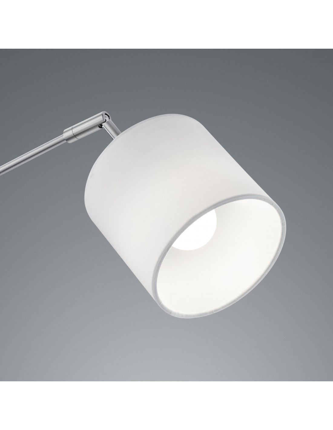 Stehleuchte Tommy Nichel 5xE14 Weißer Stoff H200 cm Trio Lighting