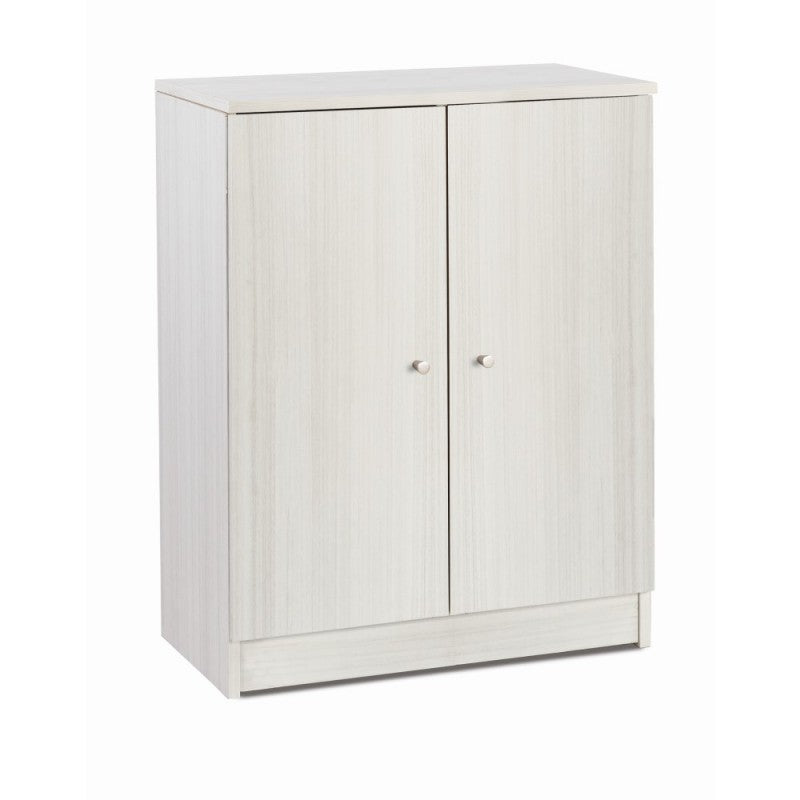 Mehrzweckschrank niedrig zwei Türen Eucalyptus 62x34x h80 cm