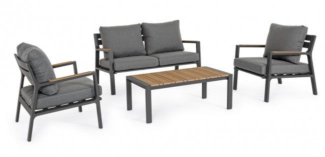 Gardine Set Ernst antracite