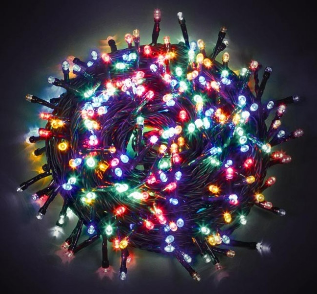 4x 500 LED Multi Int-East-Kette Kette