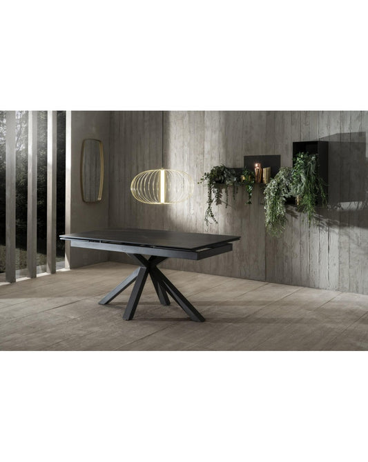 Ausziehbarer Tisch 160 - 240 x 90 cm - Keramik 1