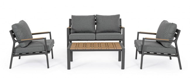 Gardine Set Ernst antracite