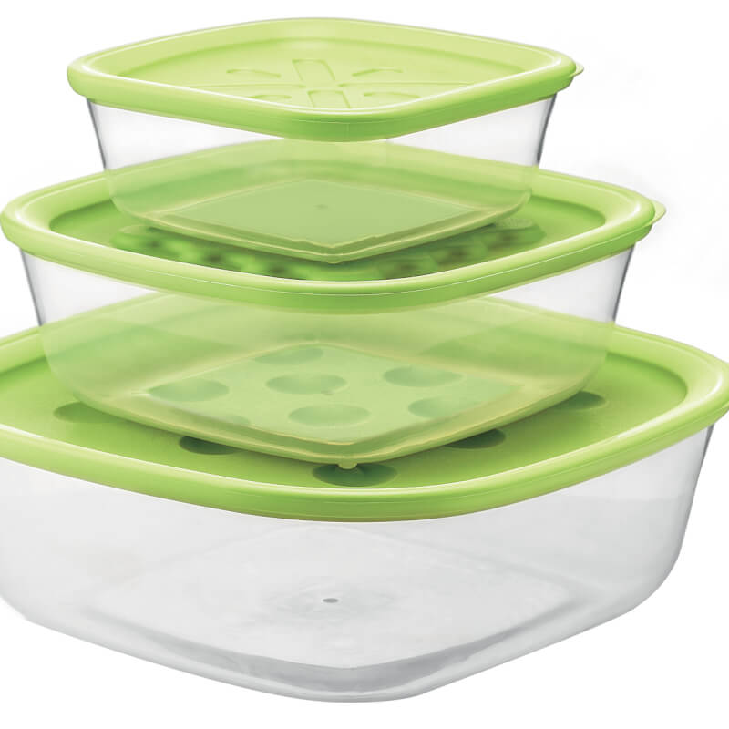 Baratt Quadri von Guzz.3 Stück Grün