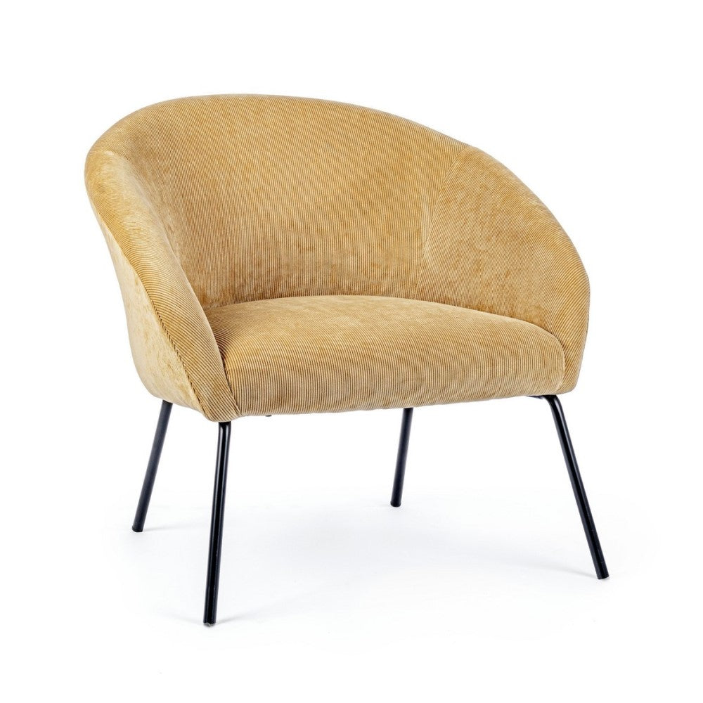 Gelber Gelborange, gekrönt, gezeichnet