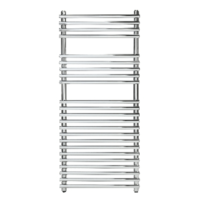 Verchromter Designheizkörper, elegant und funktional