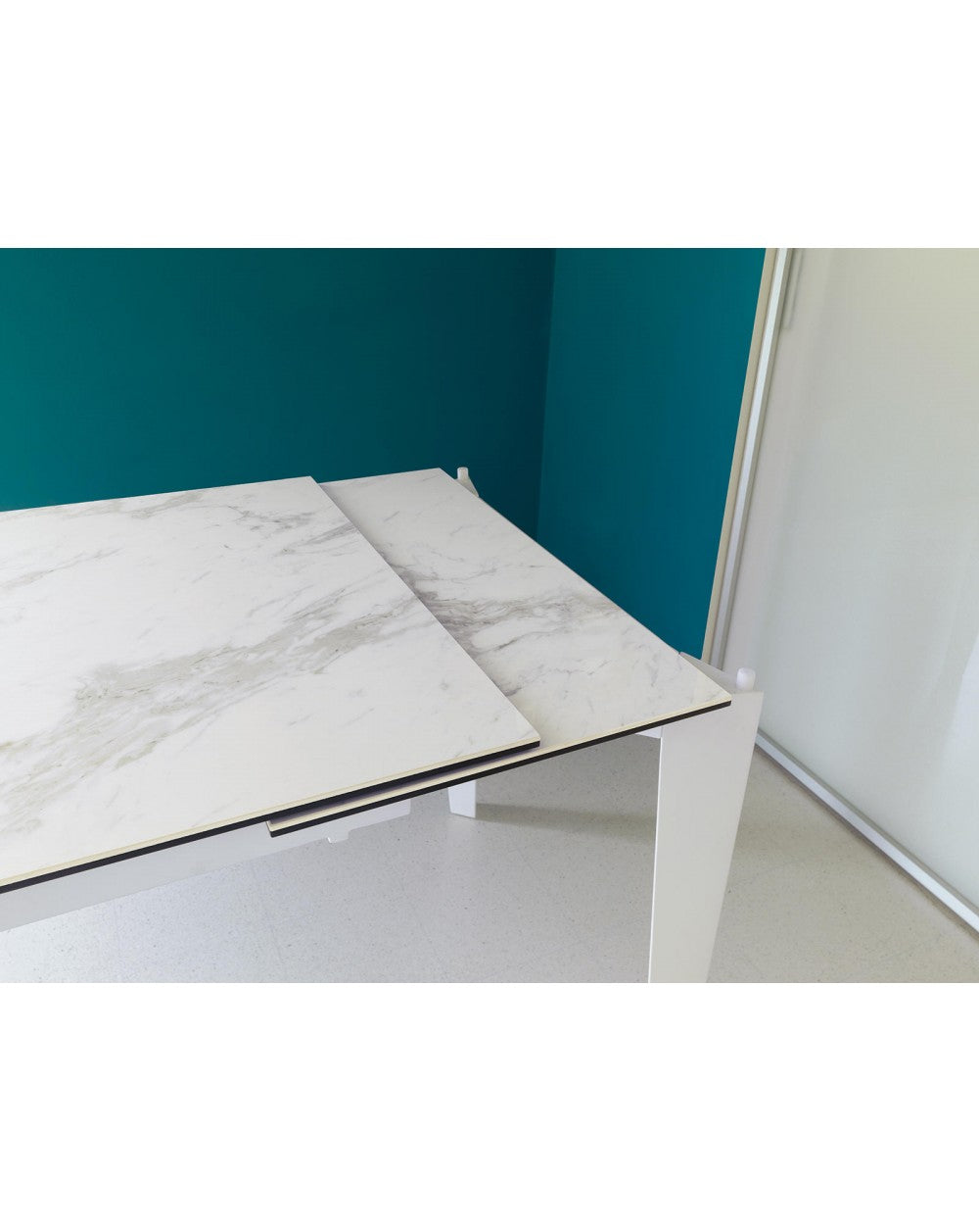 Voller Tisch 120-170 x 80 cm-Keramik 2
