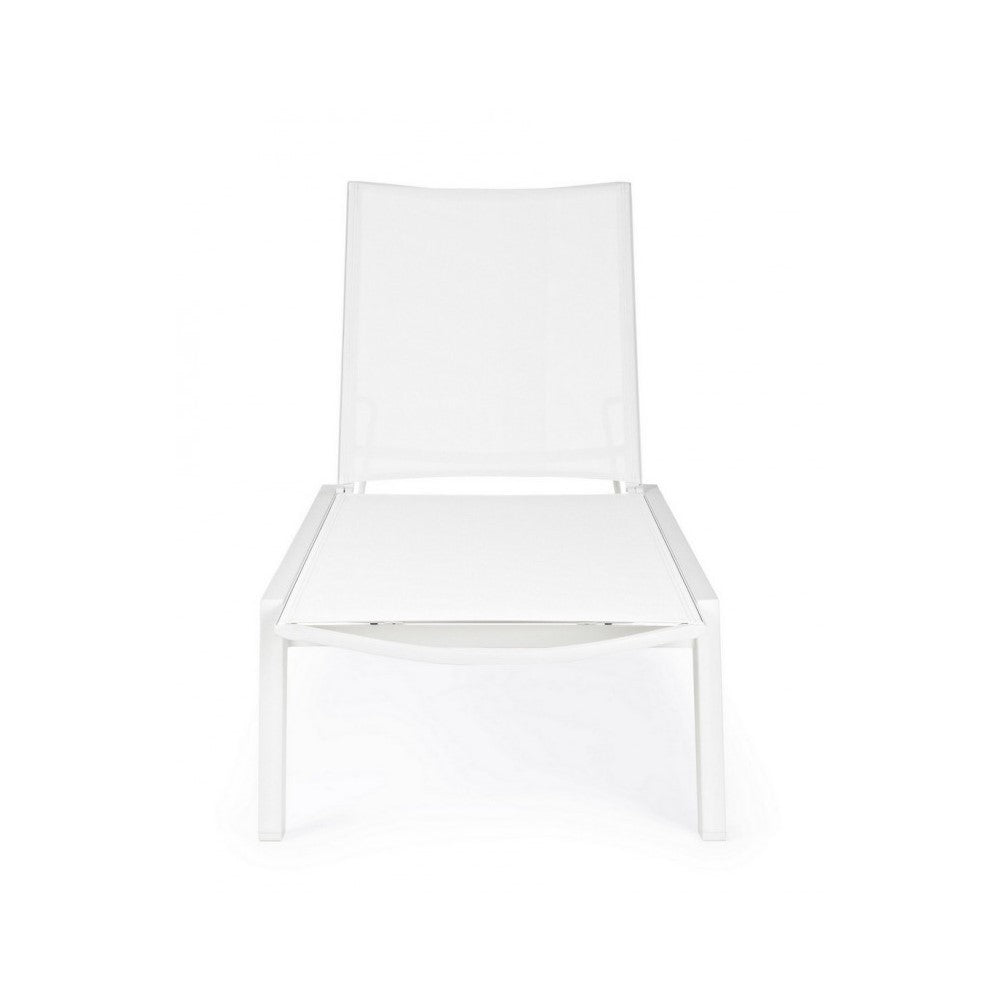 Cruise Aluminium Bett mit Rädern weiß