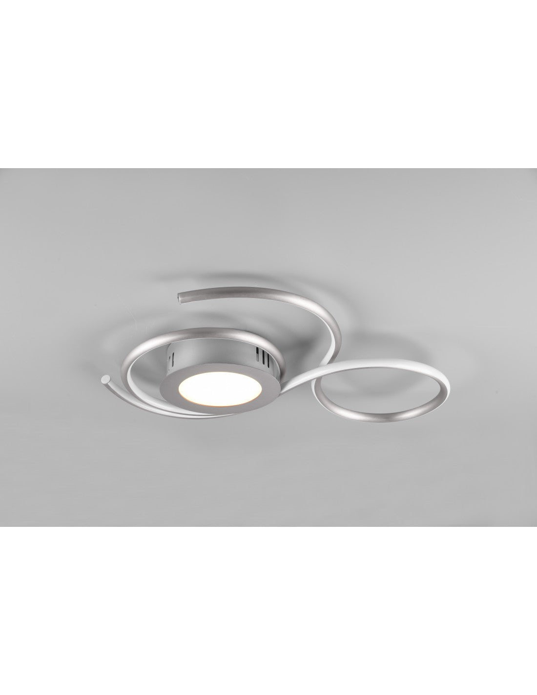 Plafoniera Moderna Led Dimmer Für Sogtag Jive Nichel Trio Lighting