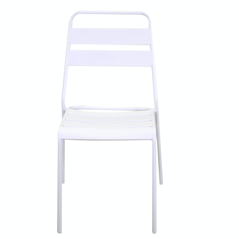 Sedia In AllAluminium Rovigo Bianca