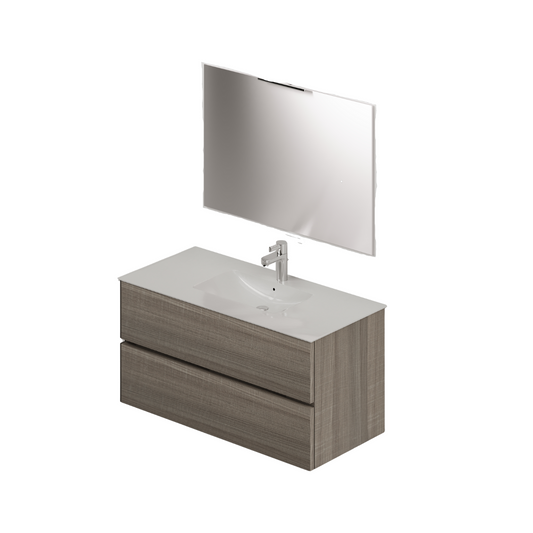 Badezimmer Komposition von 100 Farbe Olmo H54x101x46cm
