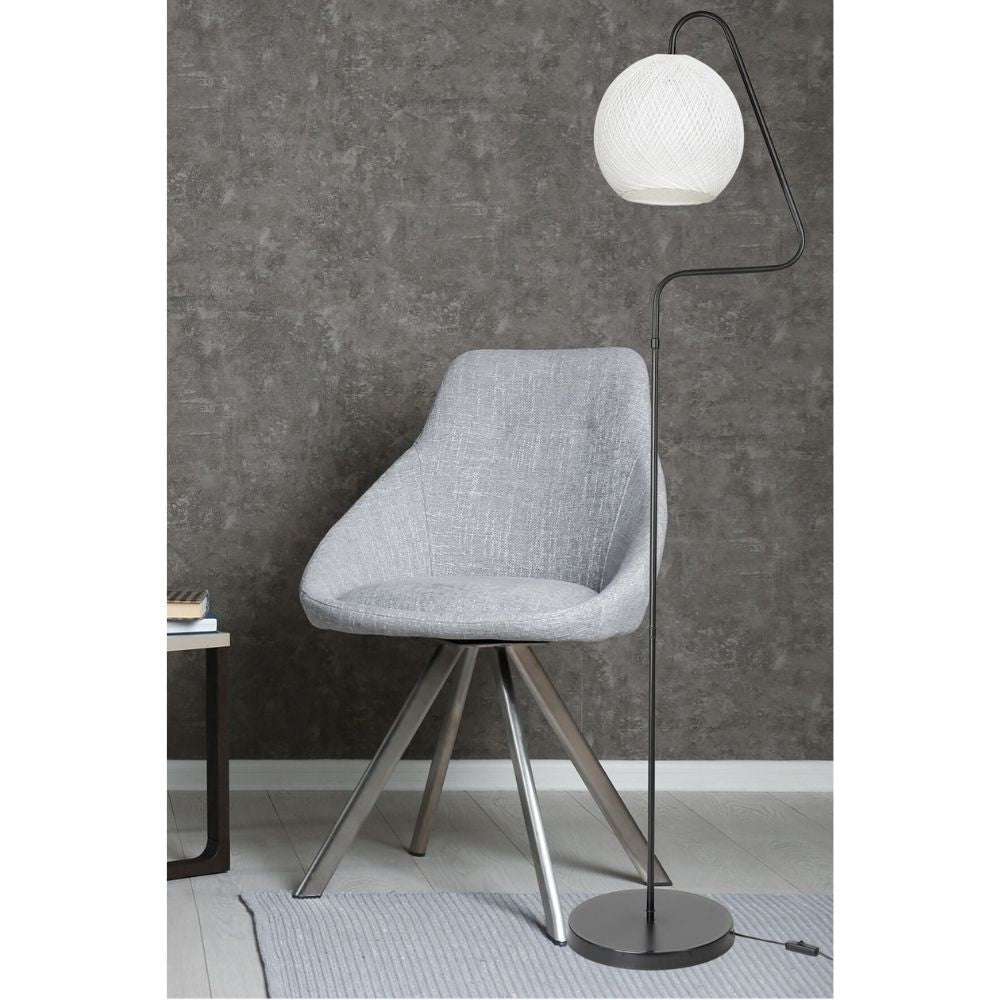Dügelkappe Yumak MDL4256 grau und weißes Gewebeparalumen