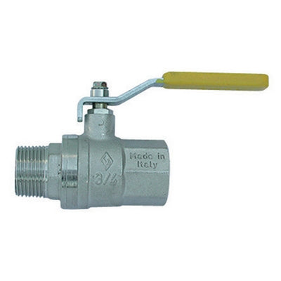MF-Gaskugelhahn mit 2" langem Hebel