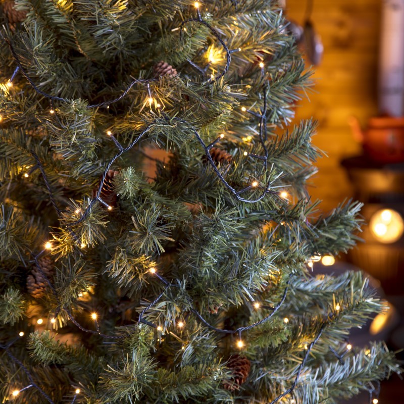 Warmweiße Ketten1000 MiniLED 70.4m