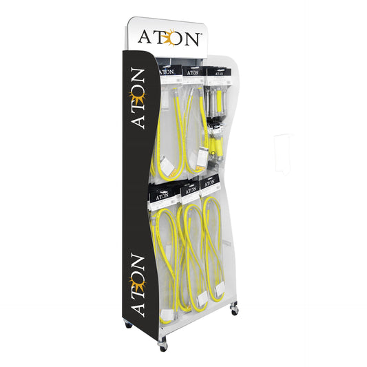 Aton-Gasschläuche-Display
