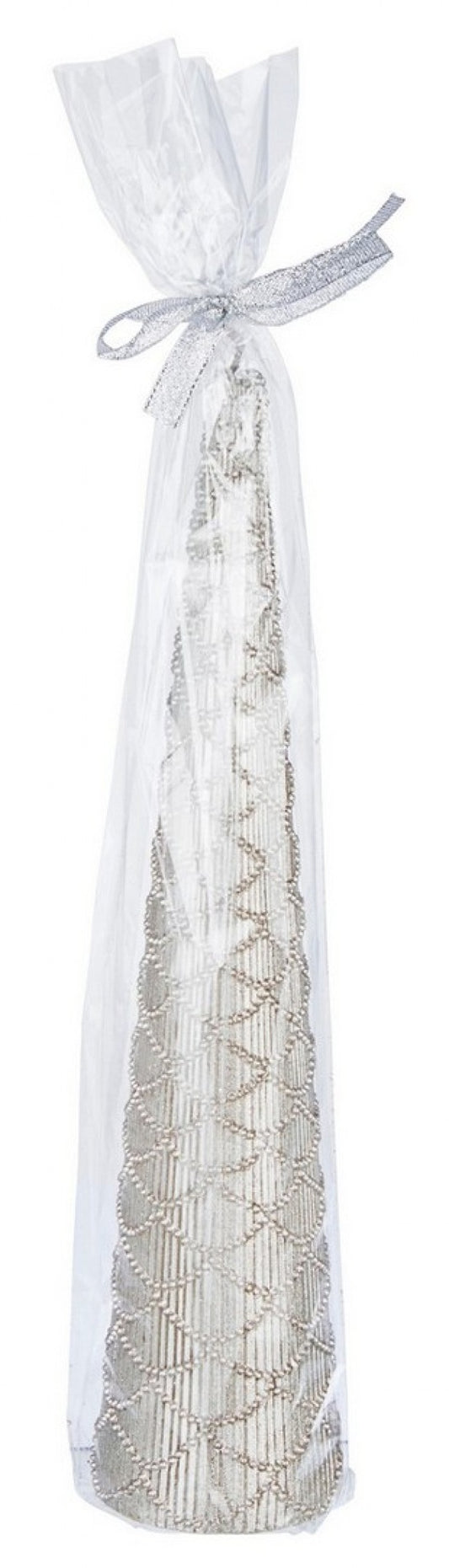 6x Candela Luxe Conica Champagner H30