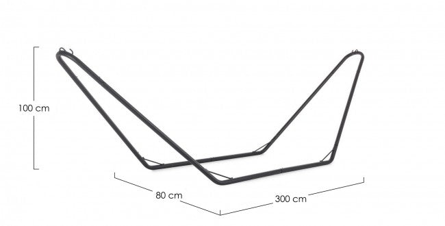 Hängemattenstütze aus Stahl