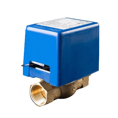 2-Wege-Zonenventil mit 3/4-Gas-F-Hilfsmikroschalter.