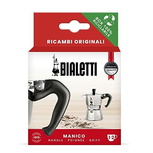 Bialetti Ricambi, Einschließen 1 Manico mit Spinat, Konform mit Moka Express E Elspeika (1/2 Tazzia)