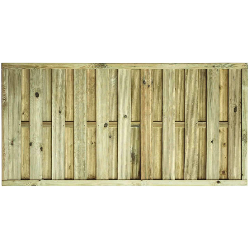 Windschutzpaneel 90x180 Zentimeter aus Lilo-imprägniertem Holz