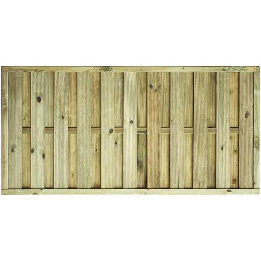 Windschutzpaneel 90x180 Zentimeter aus Lilo-imprägniertem Holz
