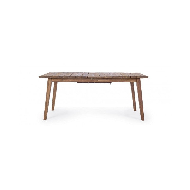 VARSAVIA ausziehbarer Outdoor-Holztisch 180-240x90x h76 cm