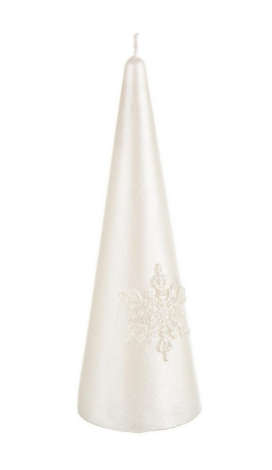 12x Candela Pearl White Cone H15