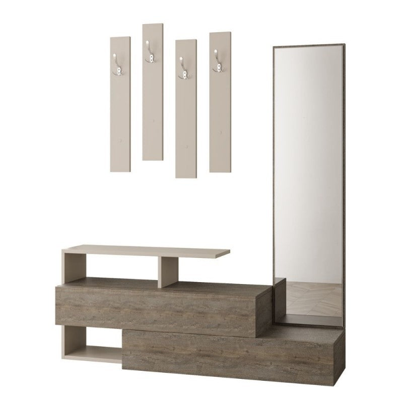 Mobil, gefoltert und neulich mit Spiegeln Ramda 137x35xh154 cm