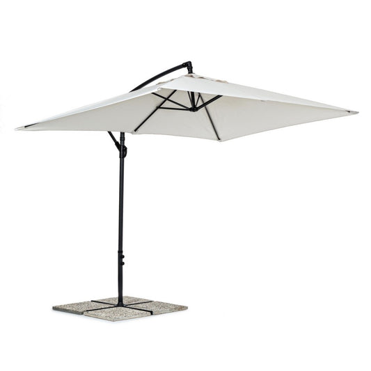 Ombrellon mit Texas 2x3 cm Anthrazit, natürlich