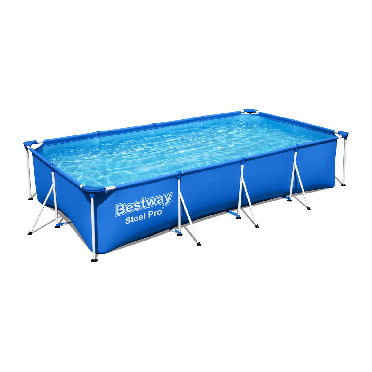 Rechteckiger oberirdischer Steel Pro Frame-Pool
