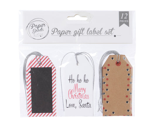 Anpassbare Geschenketiketten 
Maße: 0,2 cm x 4 cm x 8,5 cm