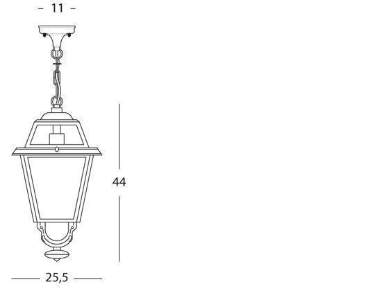 Aussetzen E27 Wählleitung Grafit