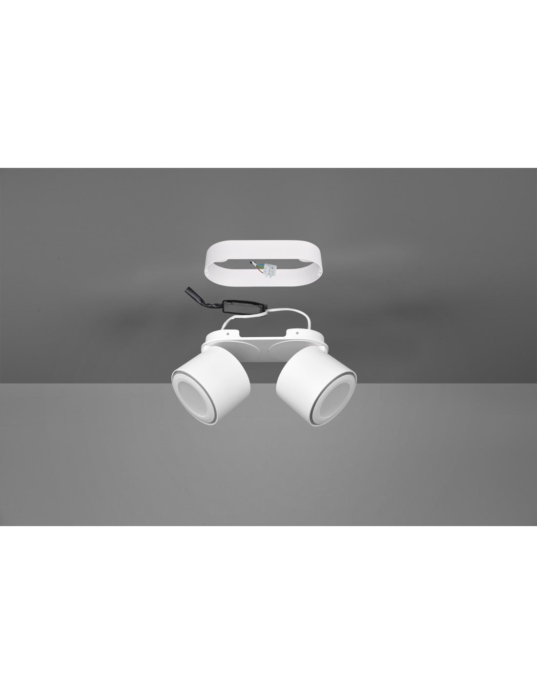 Deckenleuchte 2 LED-Spots L18 cm Taurus White Trio Lighting