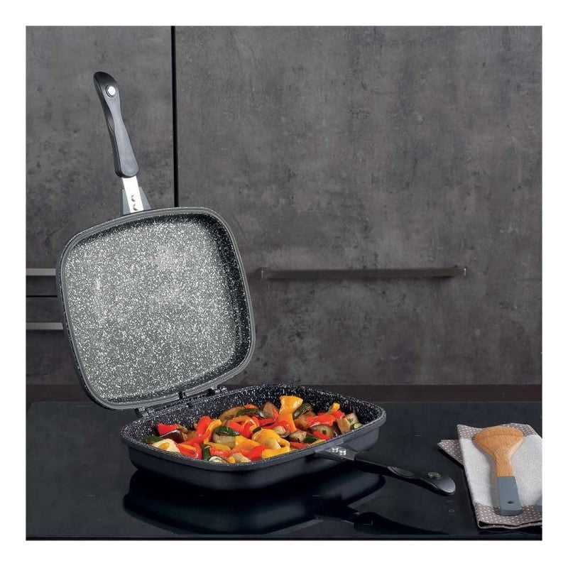 Rechteckige Aluminium-Backform Tognana SPHERA-Linie 30x22 cm