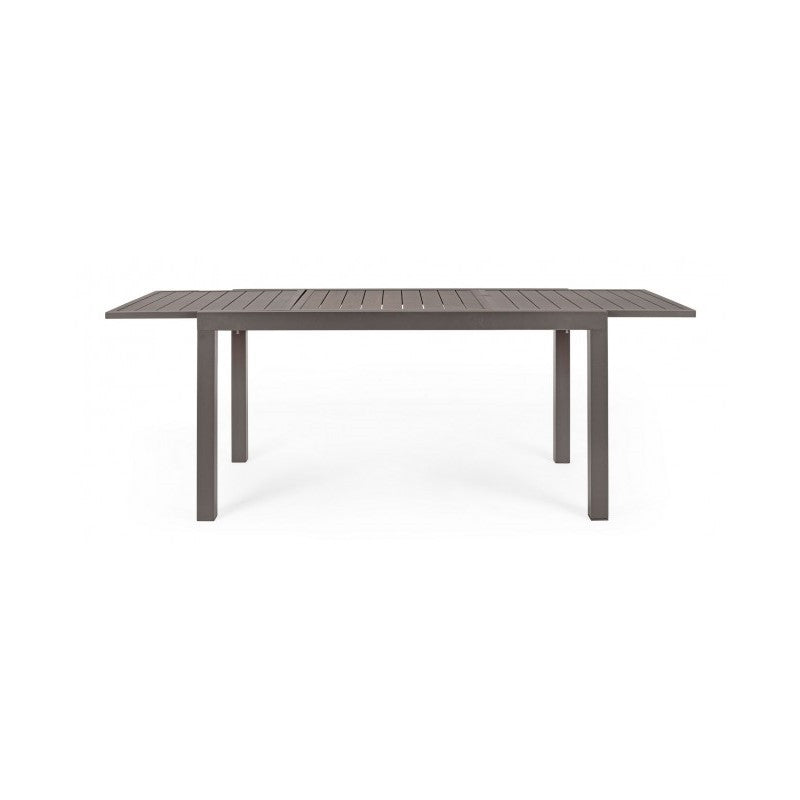 Ausziehbarer Aluminium Außentisch Caffè HILDE YK14 140-210x77x h75 cm