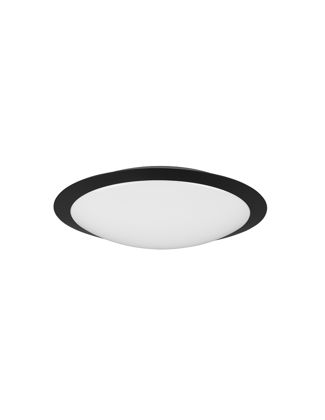 Plafoniera Bagno Umberto Led 18w IP44 Schwarz Ø42 cm Trio Lighting