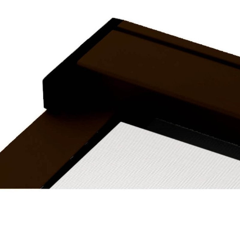 IRS-CE vertikales aufrollbares Moskitonetz 140x250 cm Braun