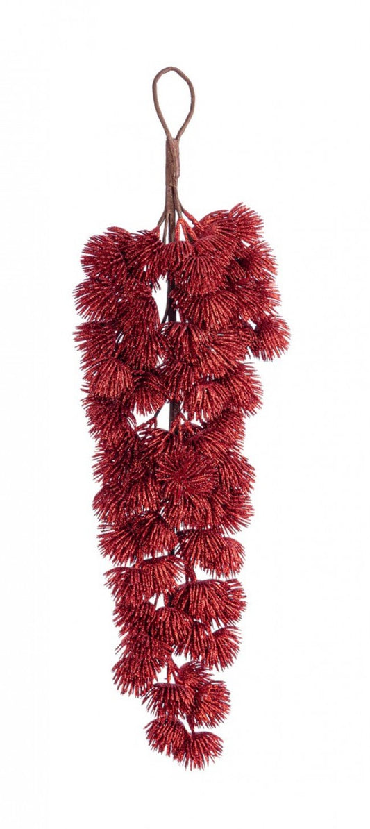 6x Dekor. Angelique Red Drop