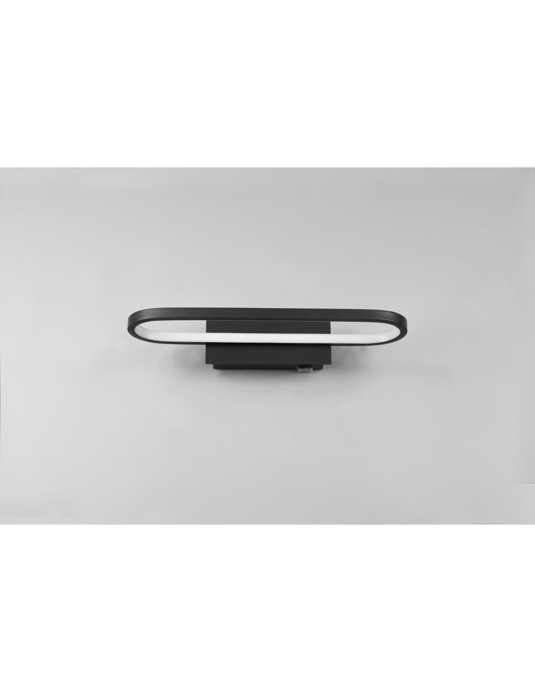 Moderne LED-Badezimmer-Wandleuchte Gianni Schwarz IP44 Trio Lighting