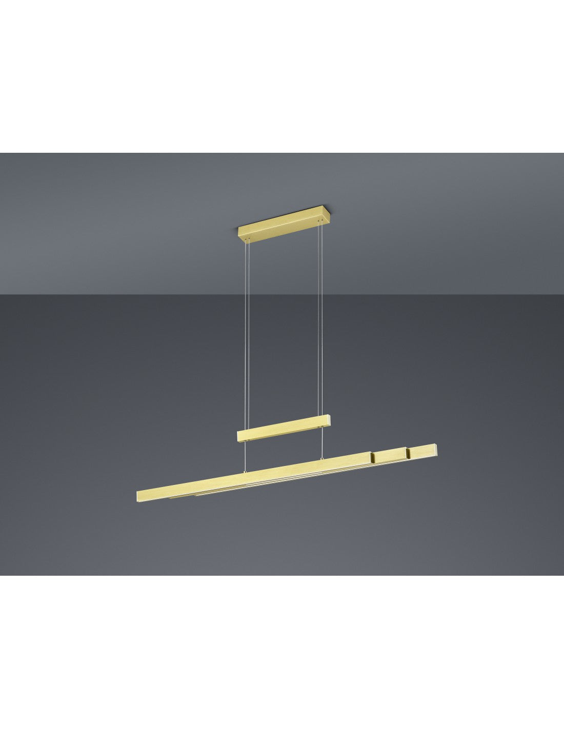 Suspension Moderne Trajan Led Touch Dimmbare Messing Trio Beleuchtung