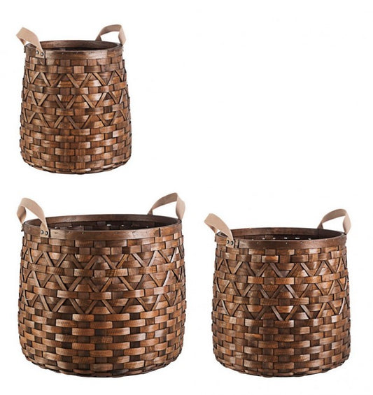 Set3 Korb 2M Lisette bis Braun