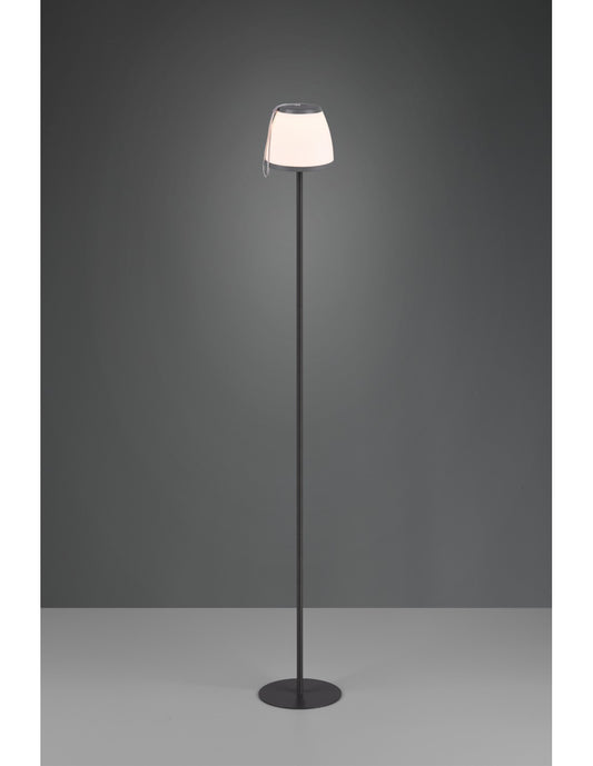 Moderne Stehleuchte Led Touch Anthrazit Domingo IP44 Trio Lighting